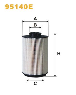 WIX FILTERS Polttoainesuodatin 95140E